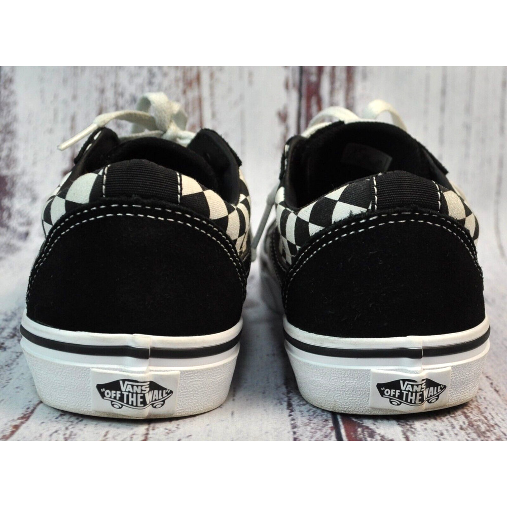 Vans Old Skol Wall US Men's Youth Size US 5 Black White Checker Shoes 700514 - Picture 7 of 8